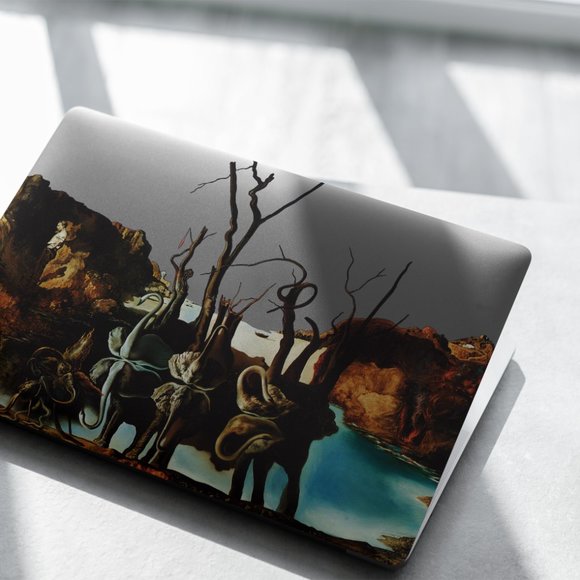 Swans Reflecting Elephants case for apple MacBook All Generations Air Pro - Picture 4 of 5